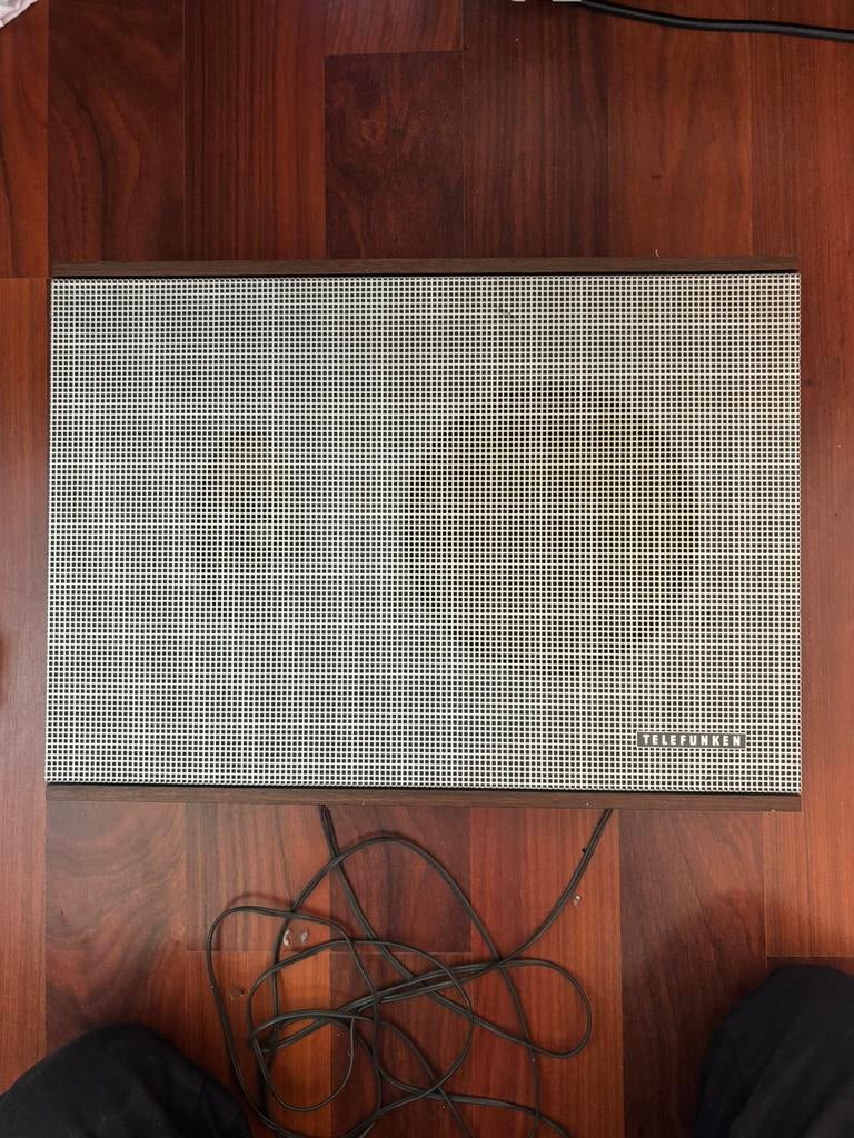 Telefunken L 205 speaker set van 2, Ophalen