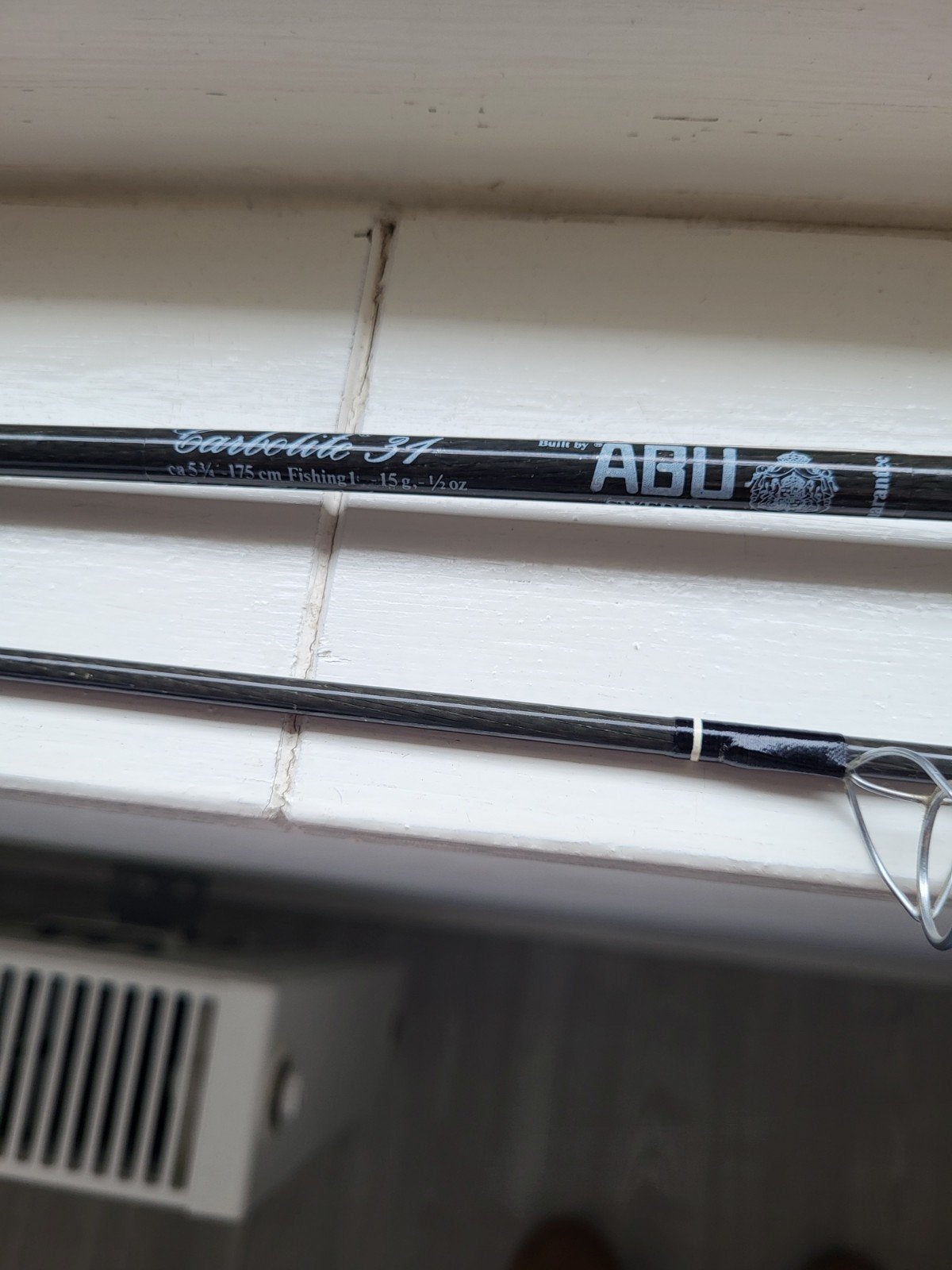 Abu 'Carbolite 31' + Abu 152., Ophalen of Verzenden, Gebruikt, Werphengel