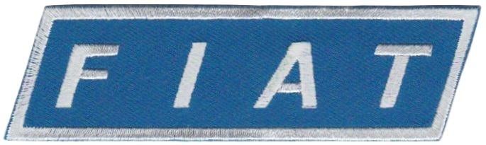Fiat stoffen opstrijk patch embleem #8, Ophalen of Verzenden, Nieuw, Auto's