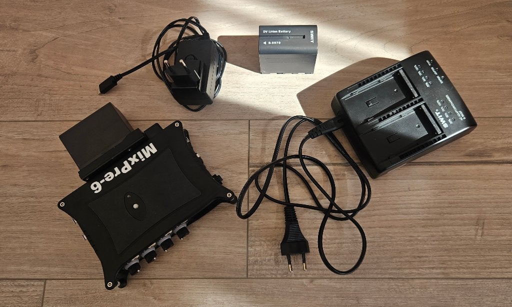 SoundDevices MixPre-6 II + Swit accu's, Audio, Tv en Foto, Professionele Audio-, Tv- en Video-apparatuur, Ophalen of Verzenden
