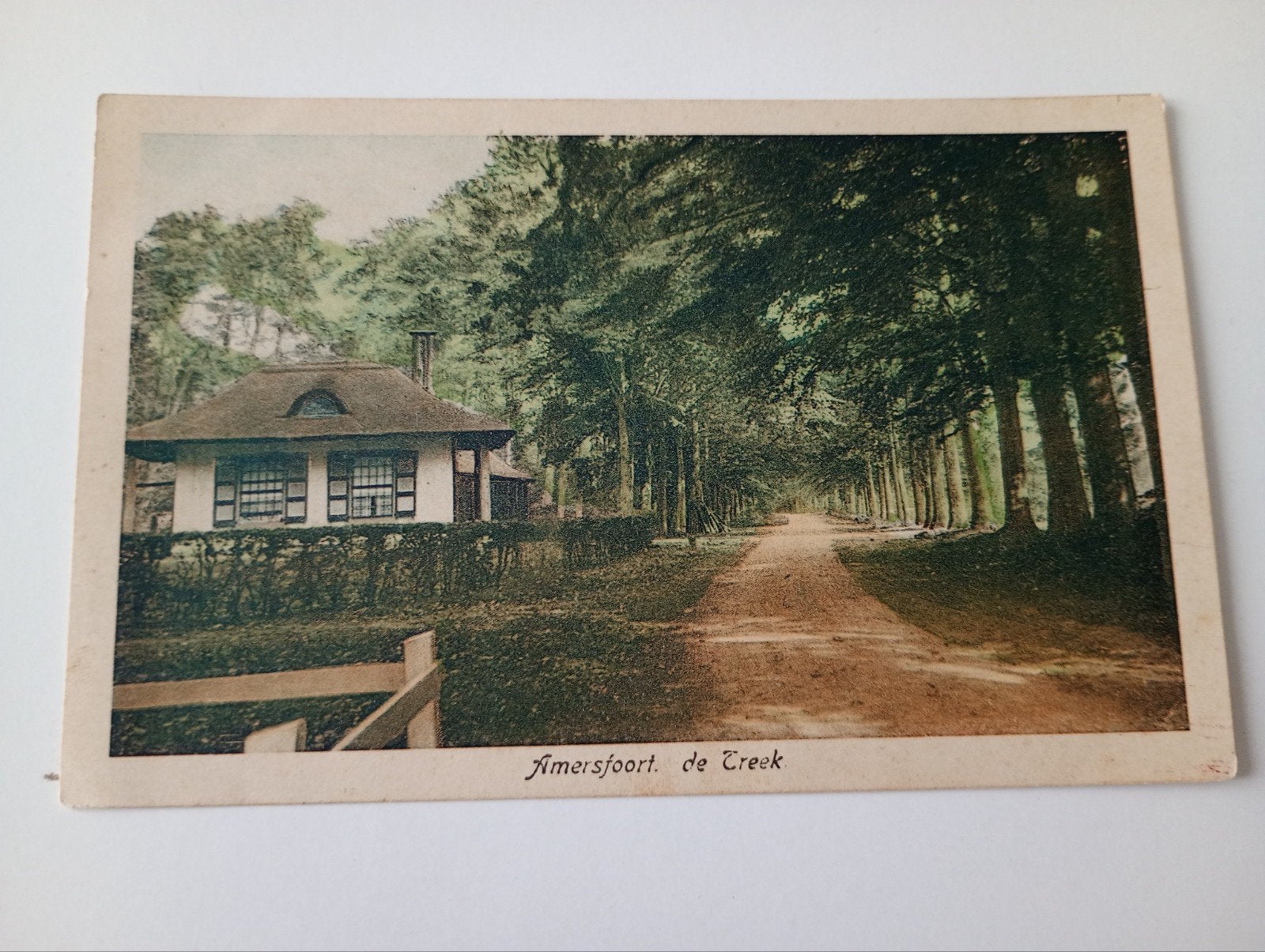 Amersfoort De Treek 1927, Ophalen of Verzenden, 1920 tot 1940, Gelopen, Utrecht