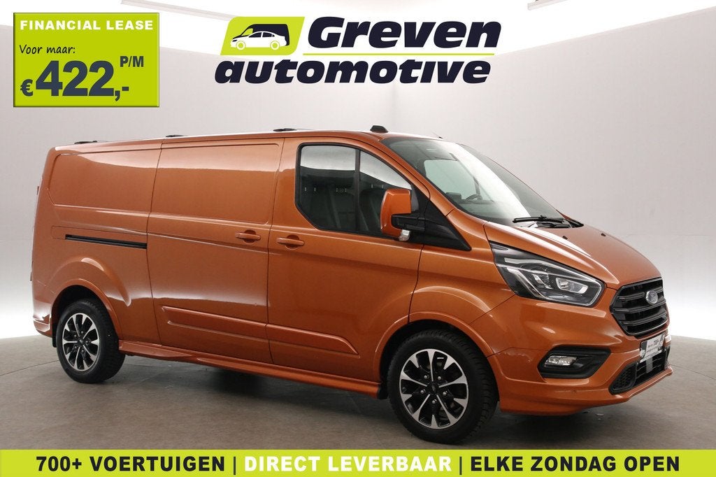Ford Transit Custom 2.0 TDCI 185PK Sport L2H1 | Automaat | A, Auto's, Automaat, Overige kleuren, Origineel Nederlands, Bedrijf