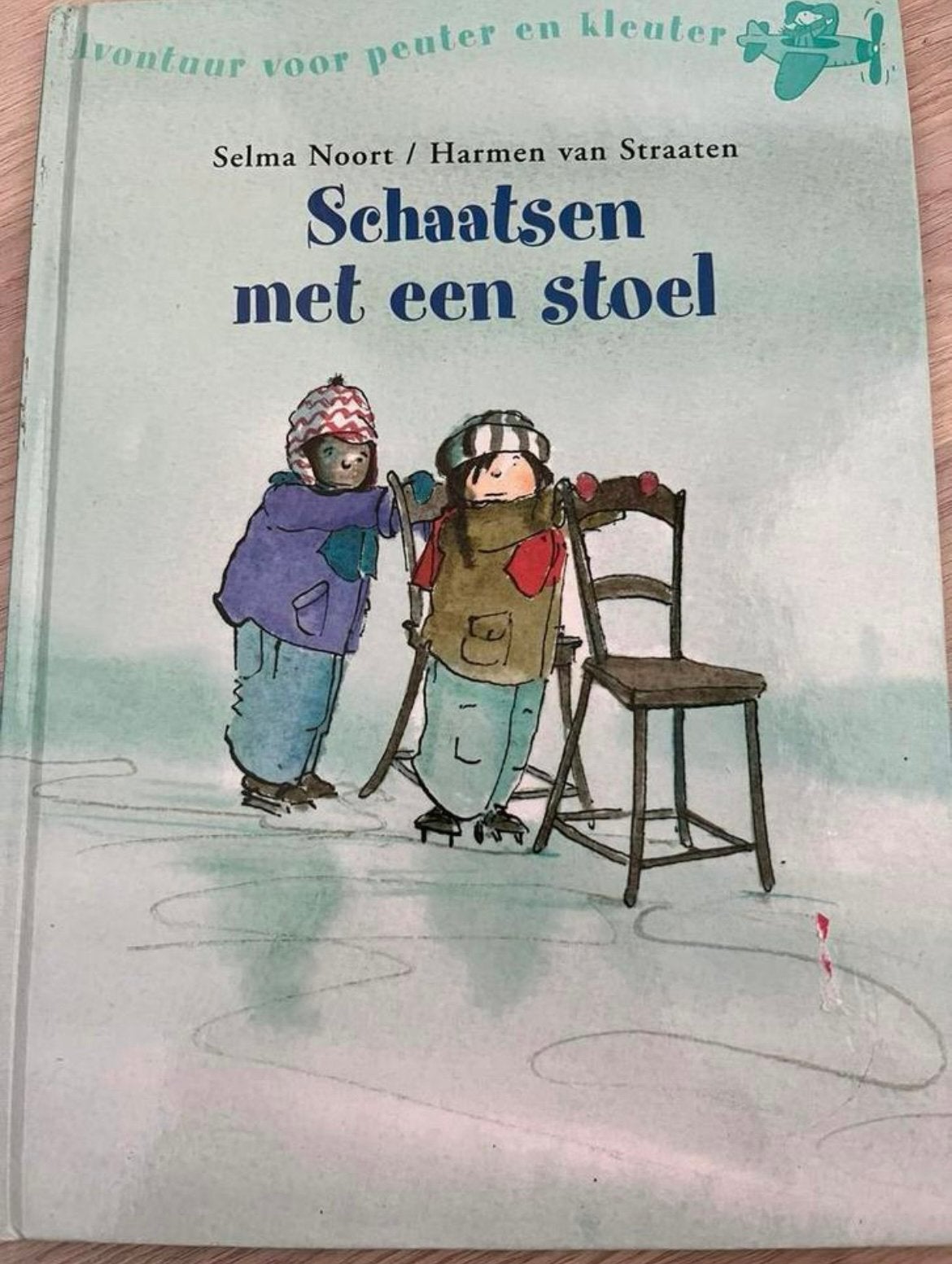 Schaatsen met een stoel - Selma Noort (voorleesboek), Boeken, Ophalen of Verzenden, Gelezen