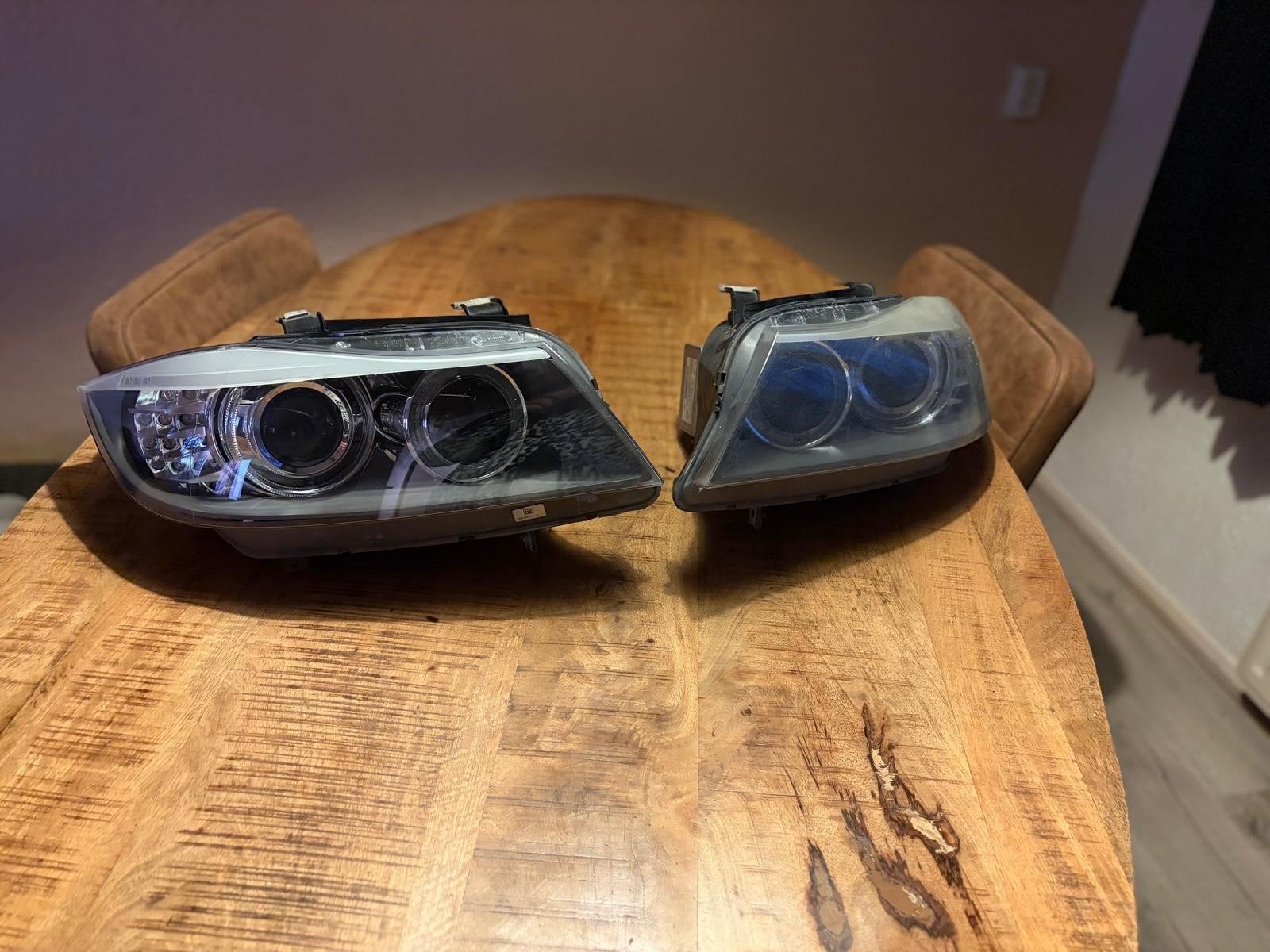 BMW 3 Serie E90 E91 Xenon Koplampen (Set), Ophalen of Verzenden, Gebruikt, BMW