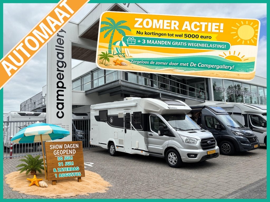 Benimar Tessoro T 494 AUTOMAAT QUEENSBED+HEFBED DAKAIRCO, Automaat, Ringverwarming, Ford, Bedrijf