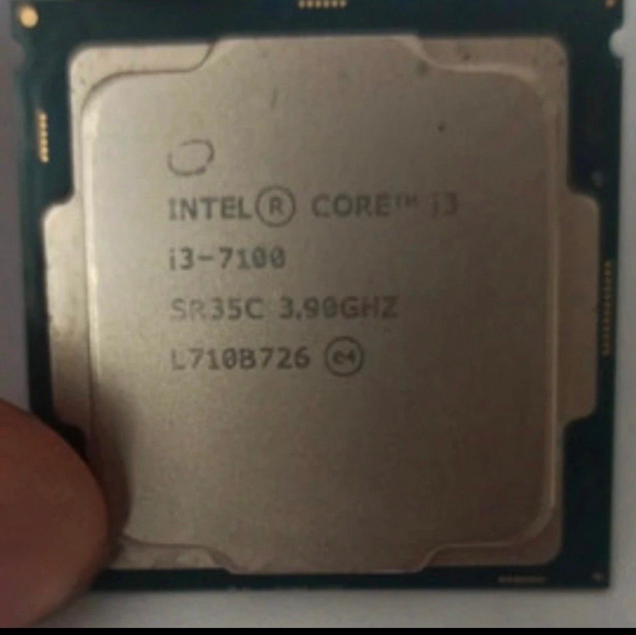 Intel Core i3-7100 Processor 3.90GHz lga1511 7 generatie, Computers en Software, Processors, Ophalen, Gebruikt, 2-core, 3 tot 4 Ghz