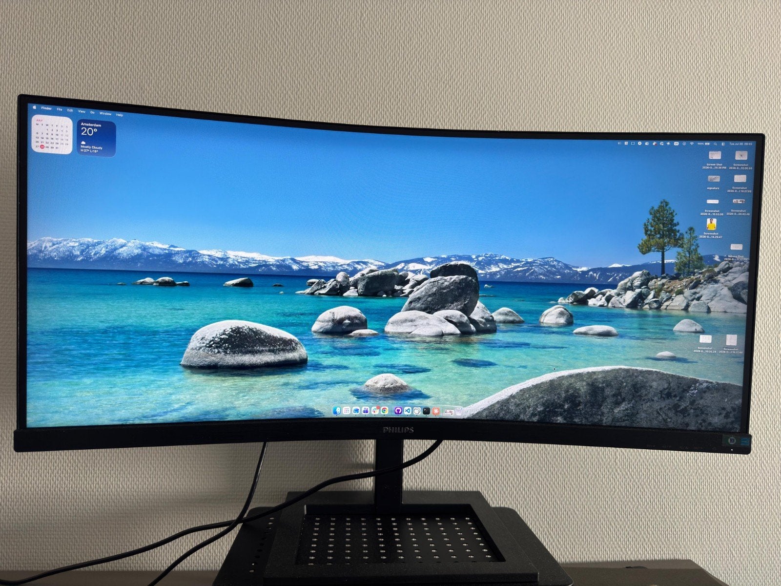 Philips 346E2CUAE/00 34" Curved Monitor - goed als nieuw, Computers en Software, Monitoren, Philips, 3 tot 5 ms, Ultrawide, HDMI