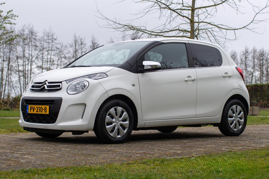 Citroen C1 1.0 e-VTi Feel 82.900 km +NAP NL-auto, Stof, Gebruikt, Euro 6, C1