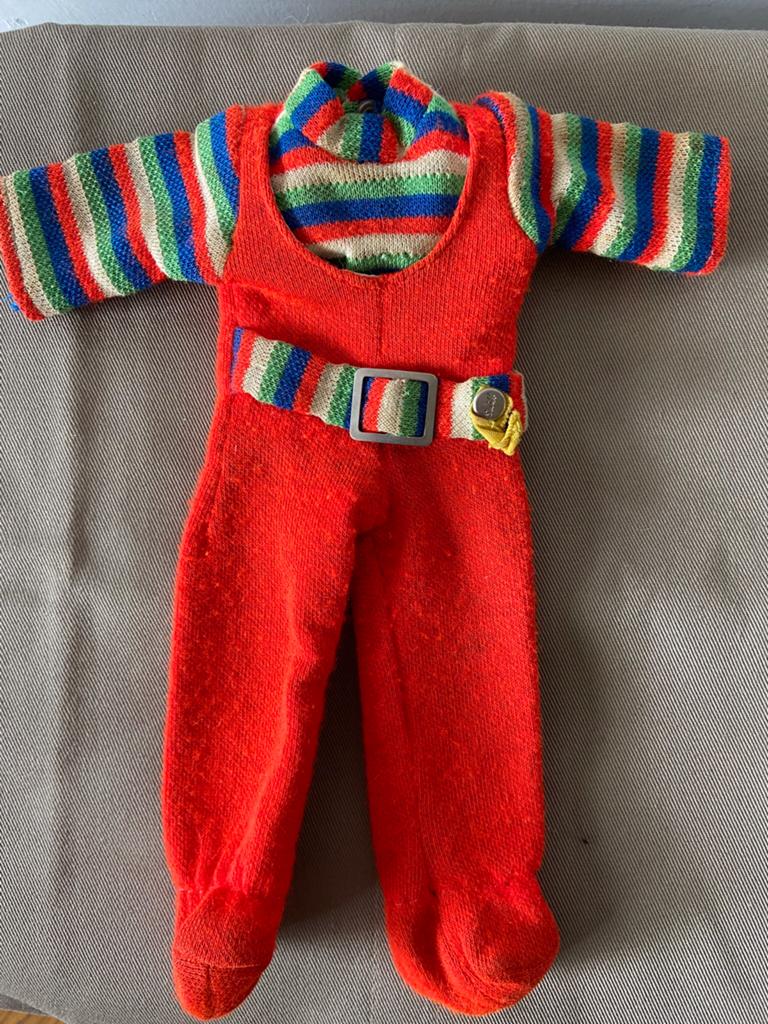 Steiff pop kledingstuk, speelpakje van pop Dolly, 7885/28, Antiek en Kunst, Antiek | Speelgoed, Ophalen of Verzenden