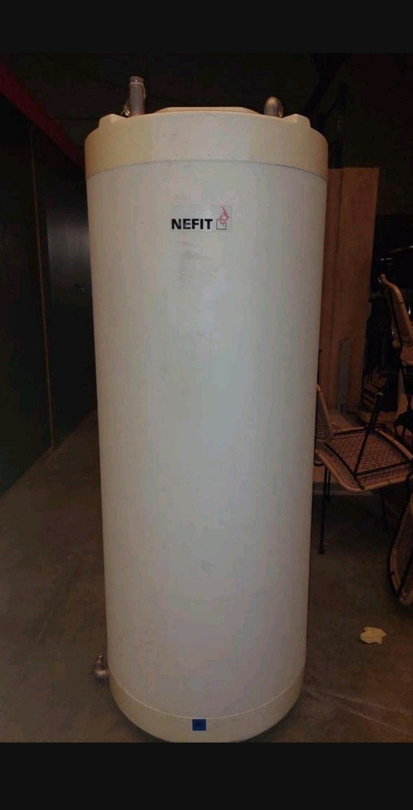 300 liter rvs boilervat, 100 liter of meer, Ophalen, Gebruikt, Boiler