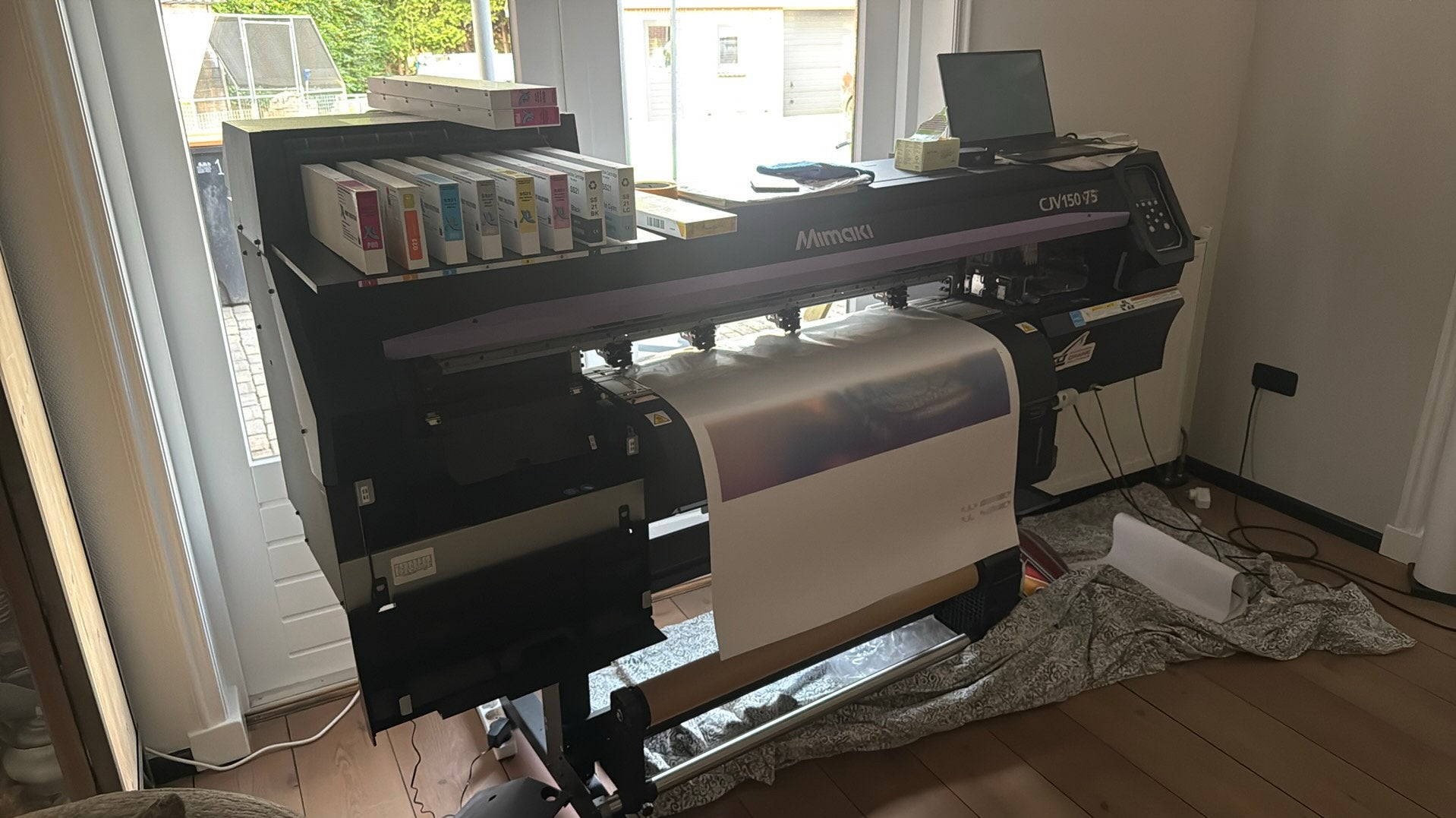 printer mimakji cjv 150-75, Computers en Software, Printers, Niet werkend, Printer, Ophalen