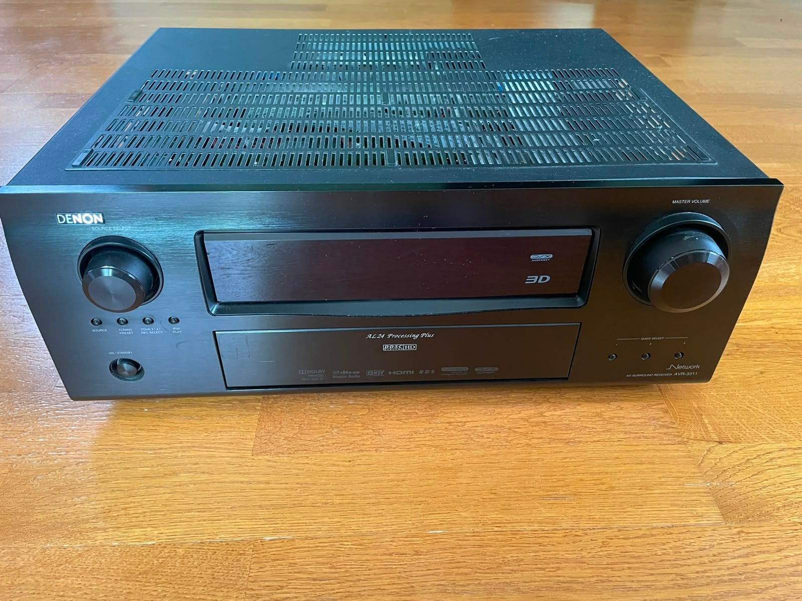 Denon AVR-3311 A/V Receiver met 3D ondersteuning, Ophalen, Gebruikt, Denon, 120 watt of meer