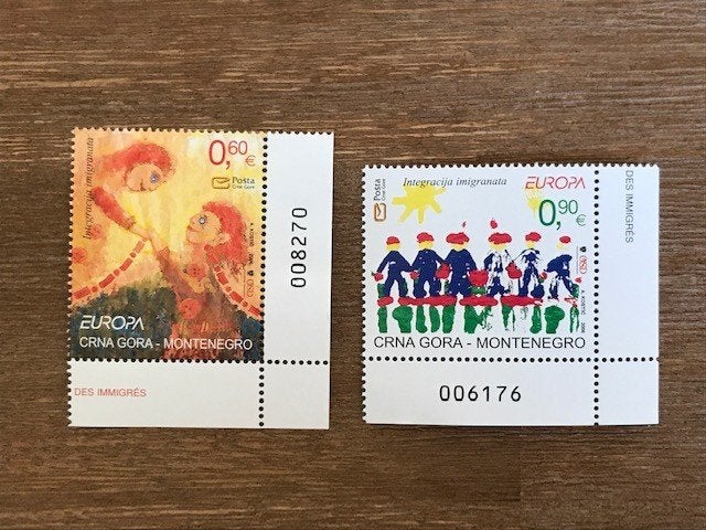Montenegro 2006, Mi 125-126 Europa CEPT, Ophalen of Verzenden, Overige landen, Postfris