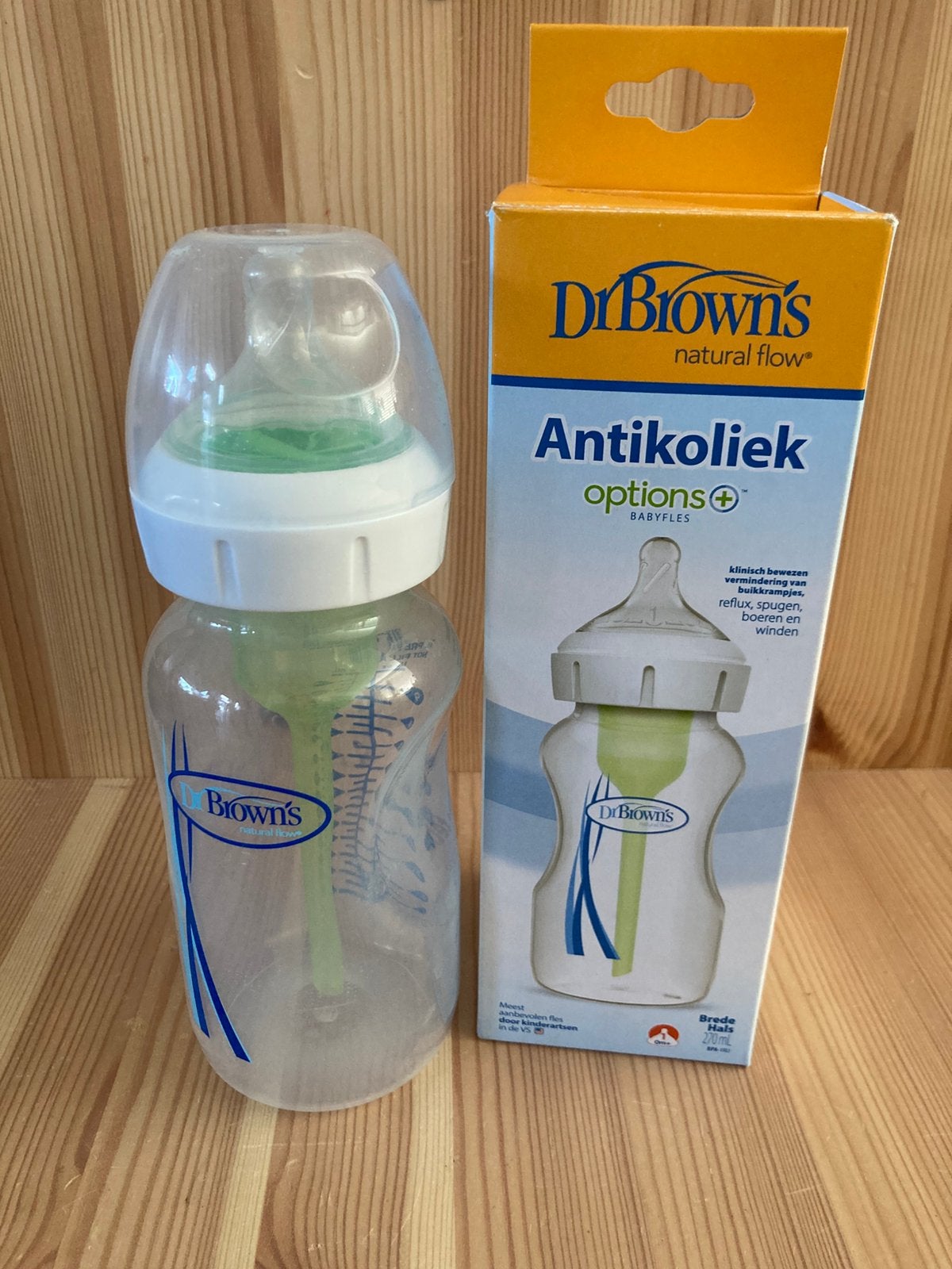 Dr Brown’s brede fles, Kinderen en Baby's, Babyvoeding en Toebehoren, Ophalen, Nieuw, Babyfles, Dr. Brown's