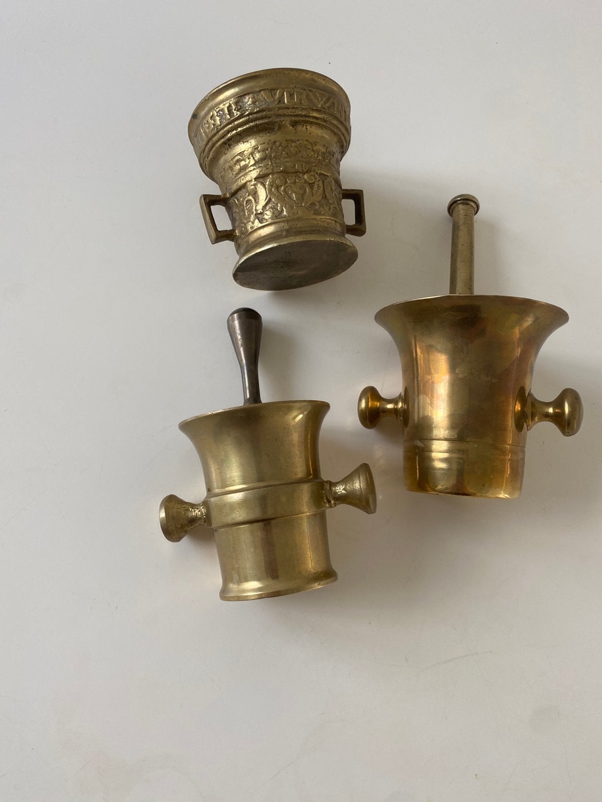 3x vijzel met Stamper Samen €35, Ophalen of Verzenden