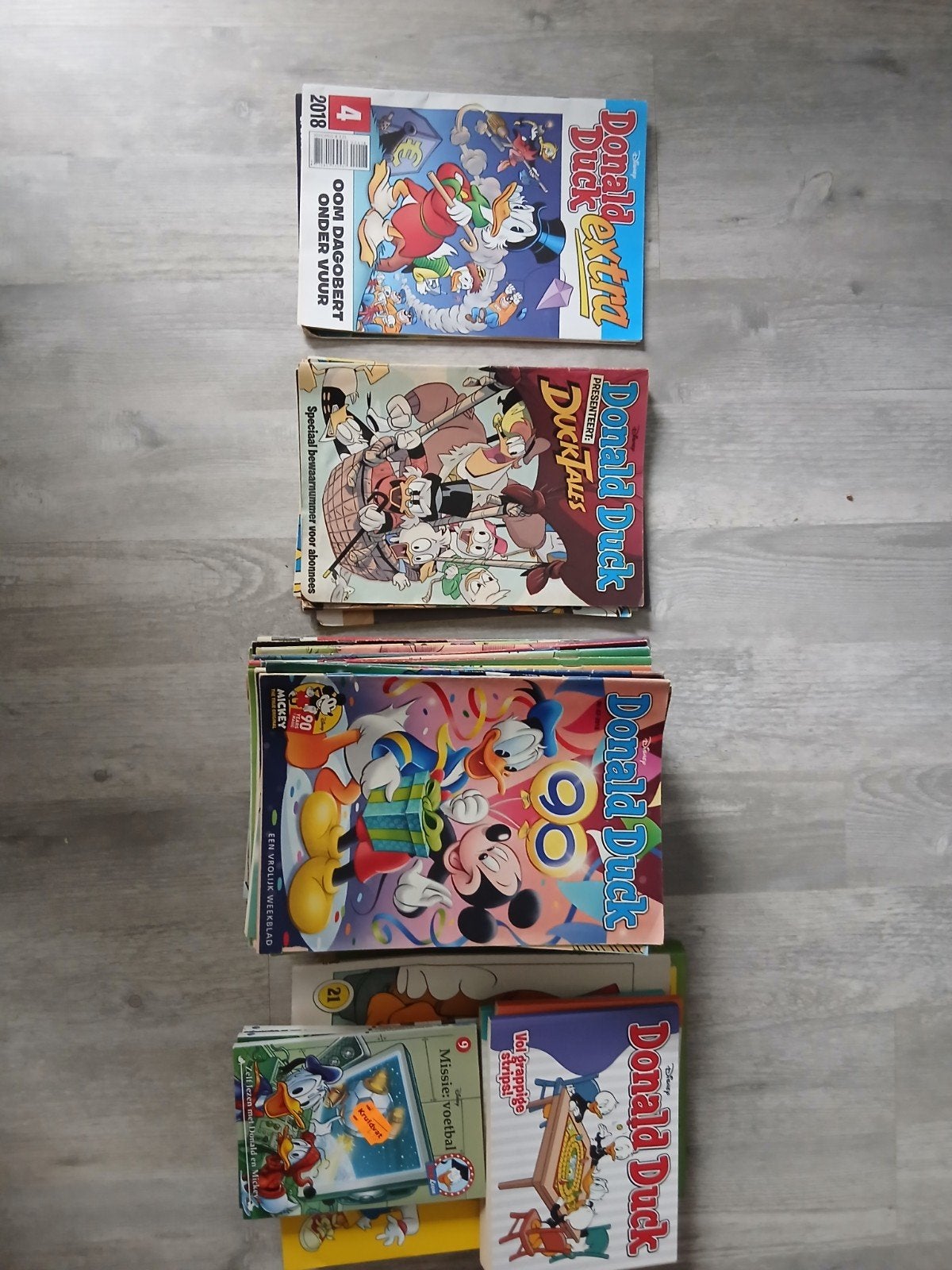 Donald duck weekbladen, Meerdere comics, Ophalen, Gelezen, Europa