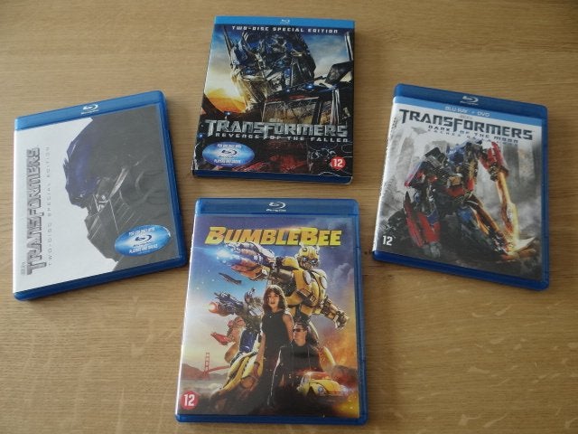 Transformers, 4 films. Waaronder een paar specials., Engels, Nederlands, Film, Actie