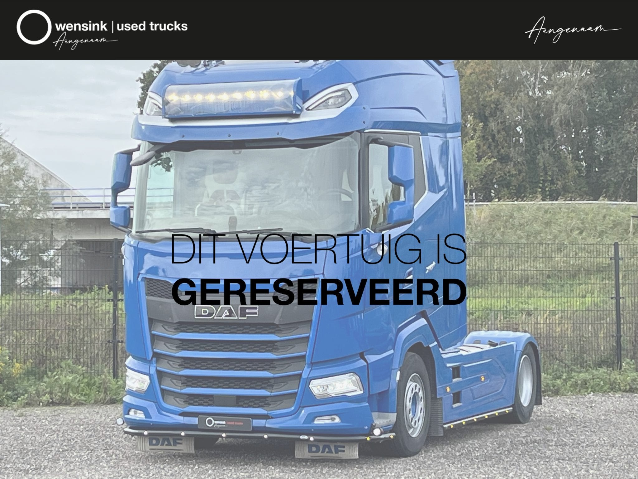 DAF XG+ 530 | Intarder | Full Air | Side + Lowbars, Automaat, Blauw, Overige brandstoffen, Bedrijf
