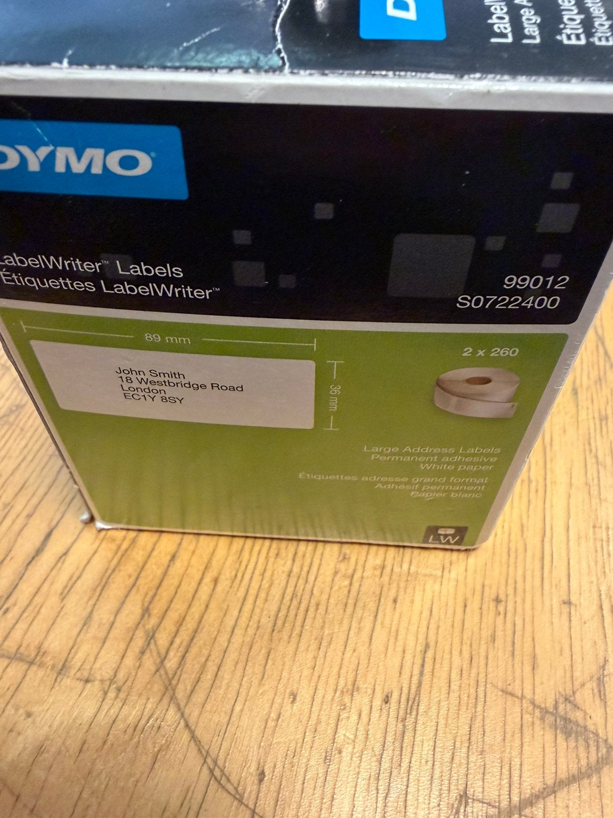 Dymo labelwriter label 99012, Computers en Software, Ophalen of Verzenden, Nieuw, Overige typen