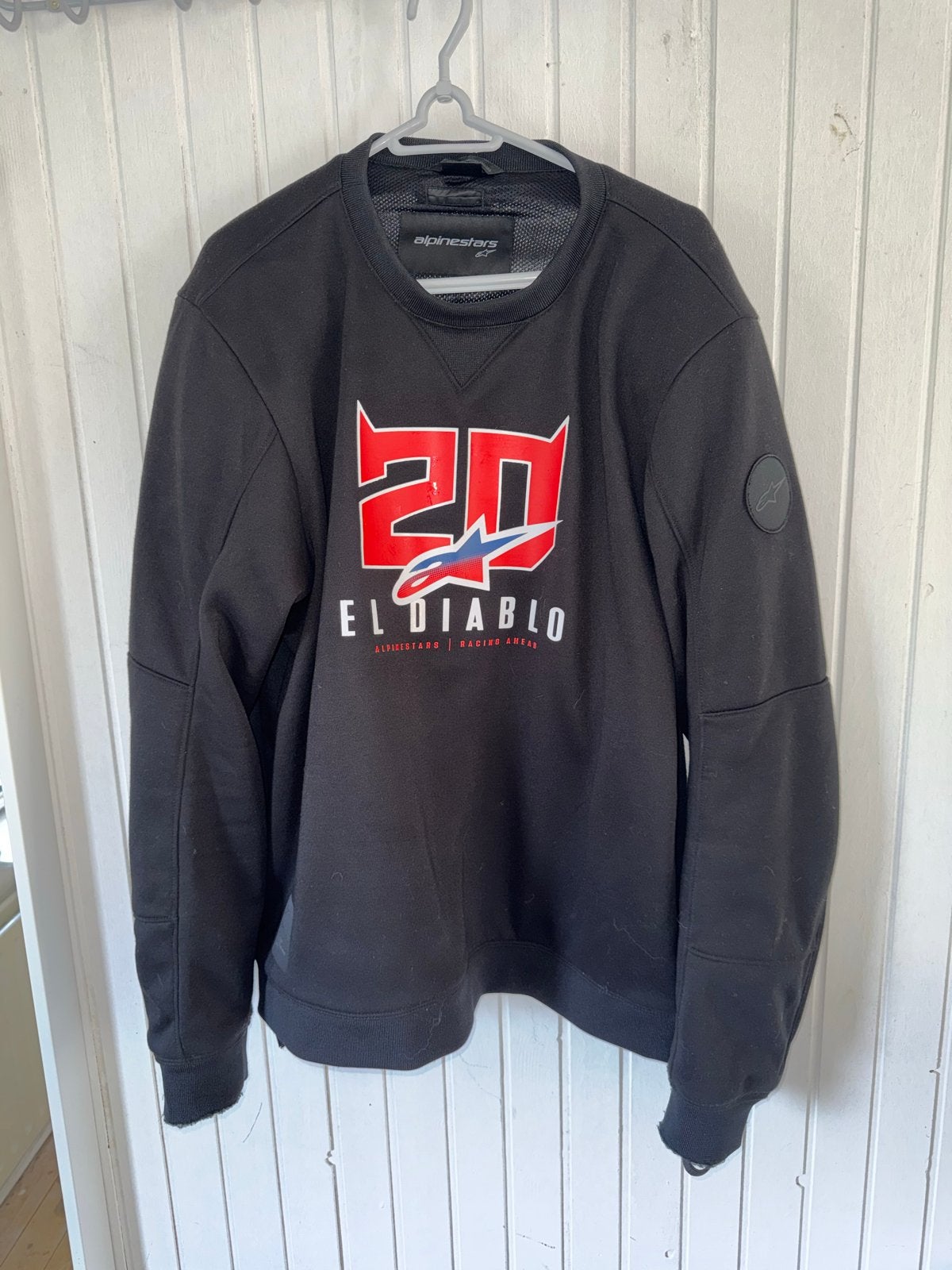 Fabio Quartararo Alpinestars motorsweater, Ophalen, Gedragen