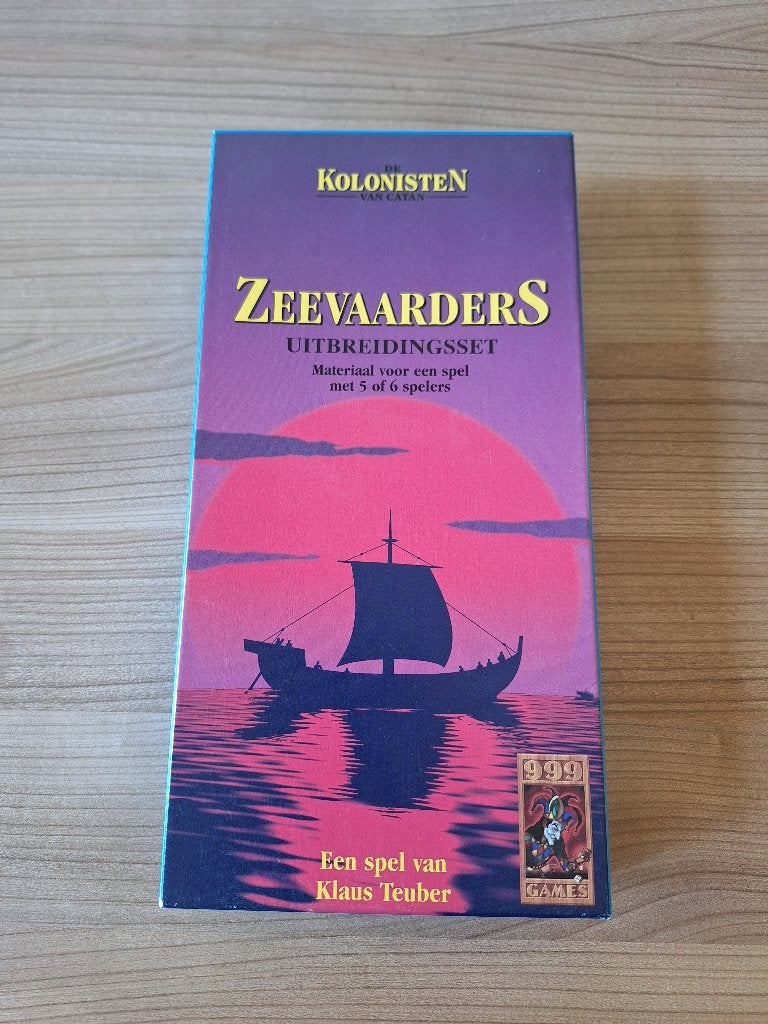 Kolonisten van Catan Uitbreiding Zeevaarders 5/6 Spelers, Vijf spelers of meer, Ophalen of Verzenden, Zo goed als nieuw, 999 Games