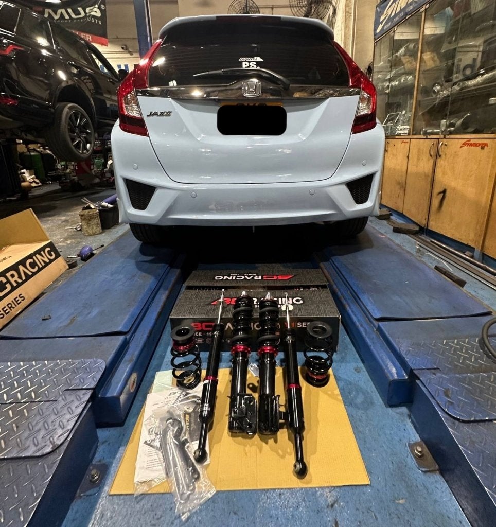 BC Racing V1-VN schroefset - Honda Jazz GK3 GK5 GP5 13-20, Ophalen of Verzenden