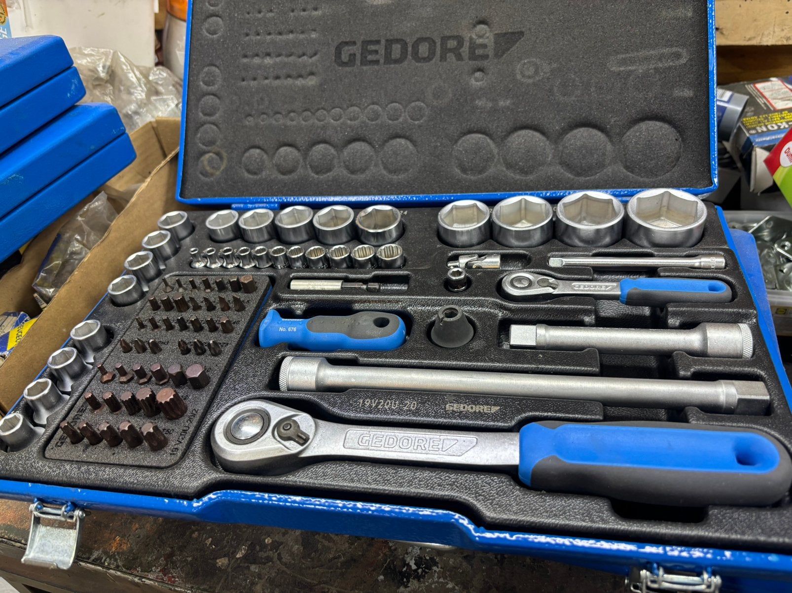 Gedore doppensets hagelnieuw, Ophalen, Nieuw