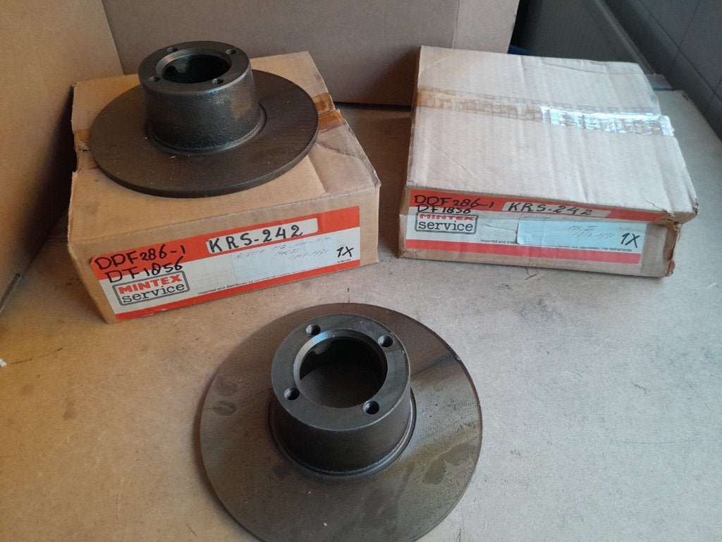 Nieuwe Set Remschijven - Austin 1000 serie & Mini - Vooras, Ophalen of Verzenden, Nieuw, Mini