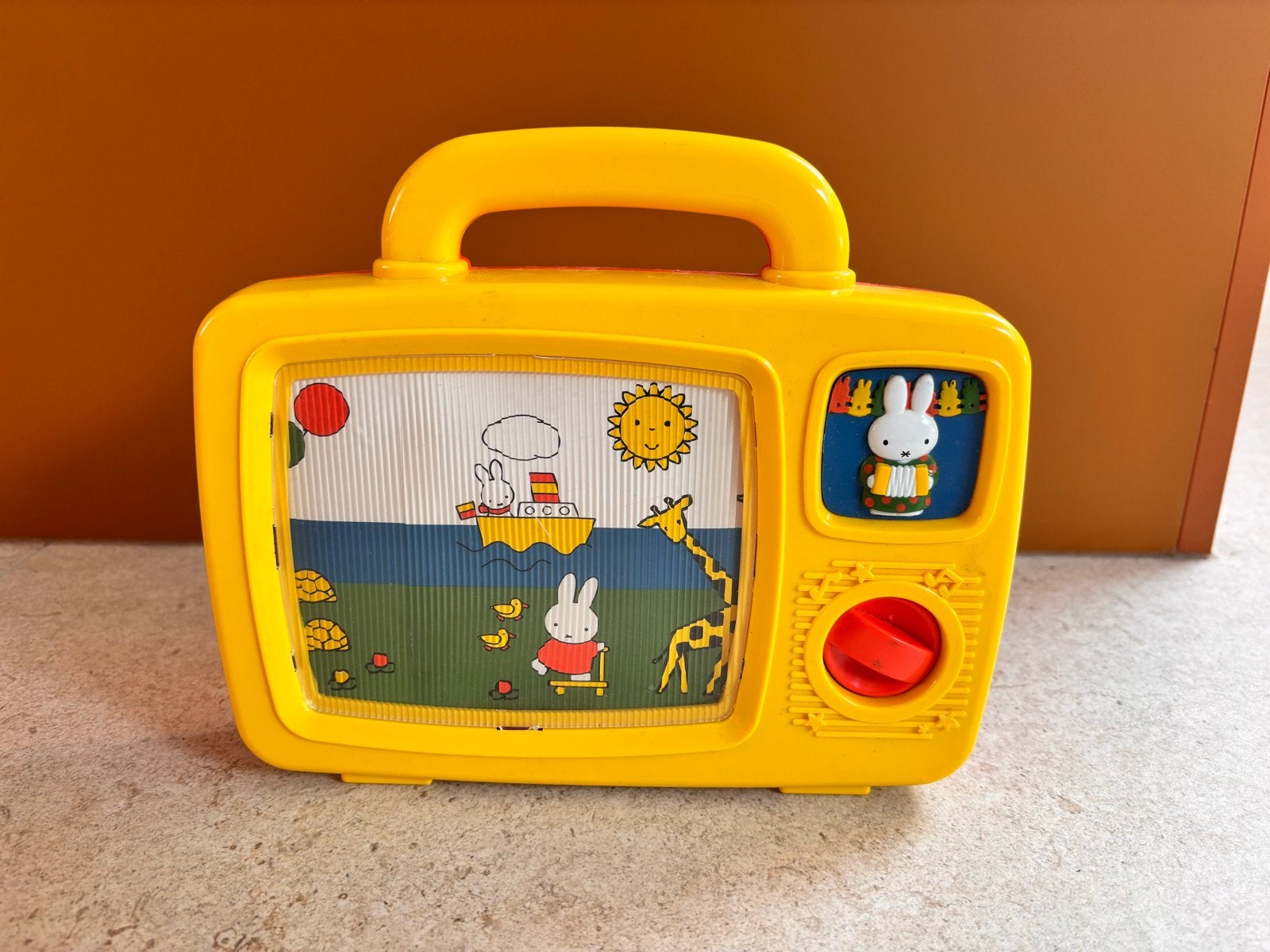 Vintage Nijntje Muziek-TV - Mijn eerste TV Rubo Toys jaren 9, Kinderen en Baby's, Ophalen of Verzenden, Gebruikt, Overige typen