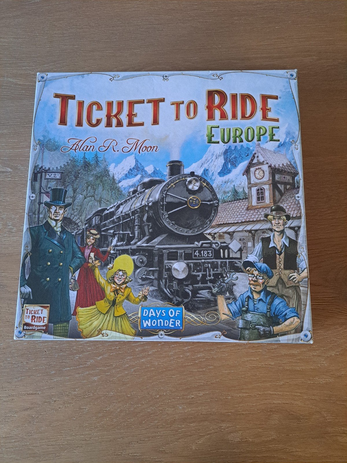 Ticket to Ride Europe bordspel, Een of twee spelers, Ophalen, Zo goed als nieuw, Days of Wonder