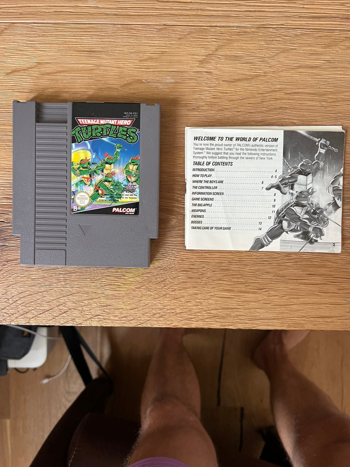 Nintendo NES Turtles 1985, Spelcomputers en Games, Games | Nintendo NES, 1 speler, Zo goed als nieuw, Vanaf 12 jaar, Ophalen