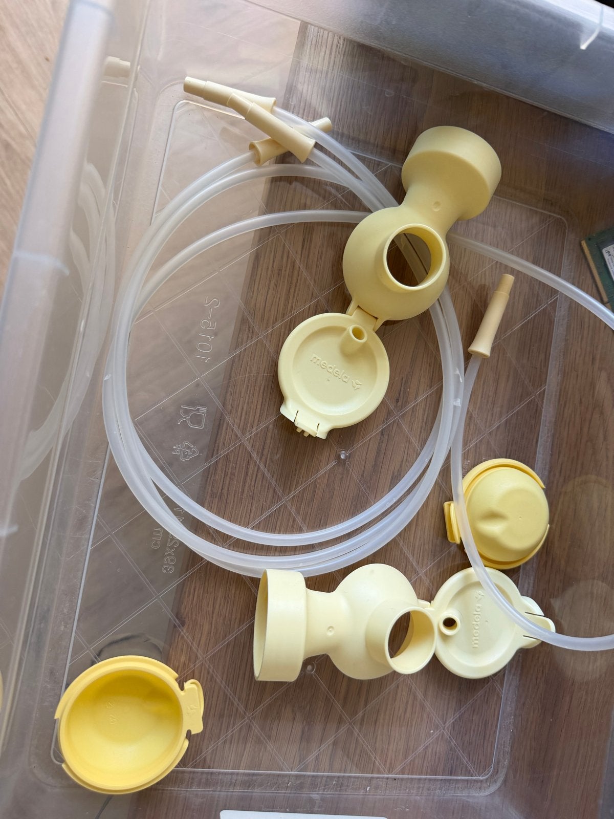 Medela Borstkolf onderdelen - Slangen en connectoren, Ophalen of Verzenden, Gebruikt, Borstkolf, Medela