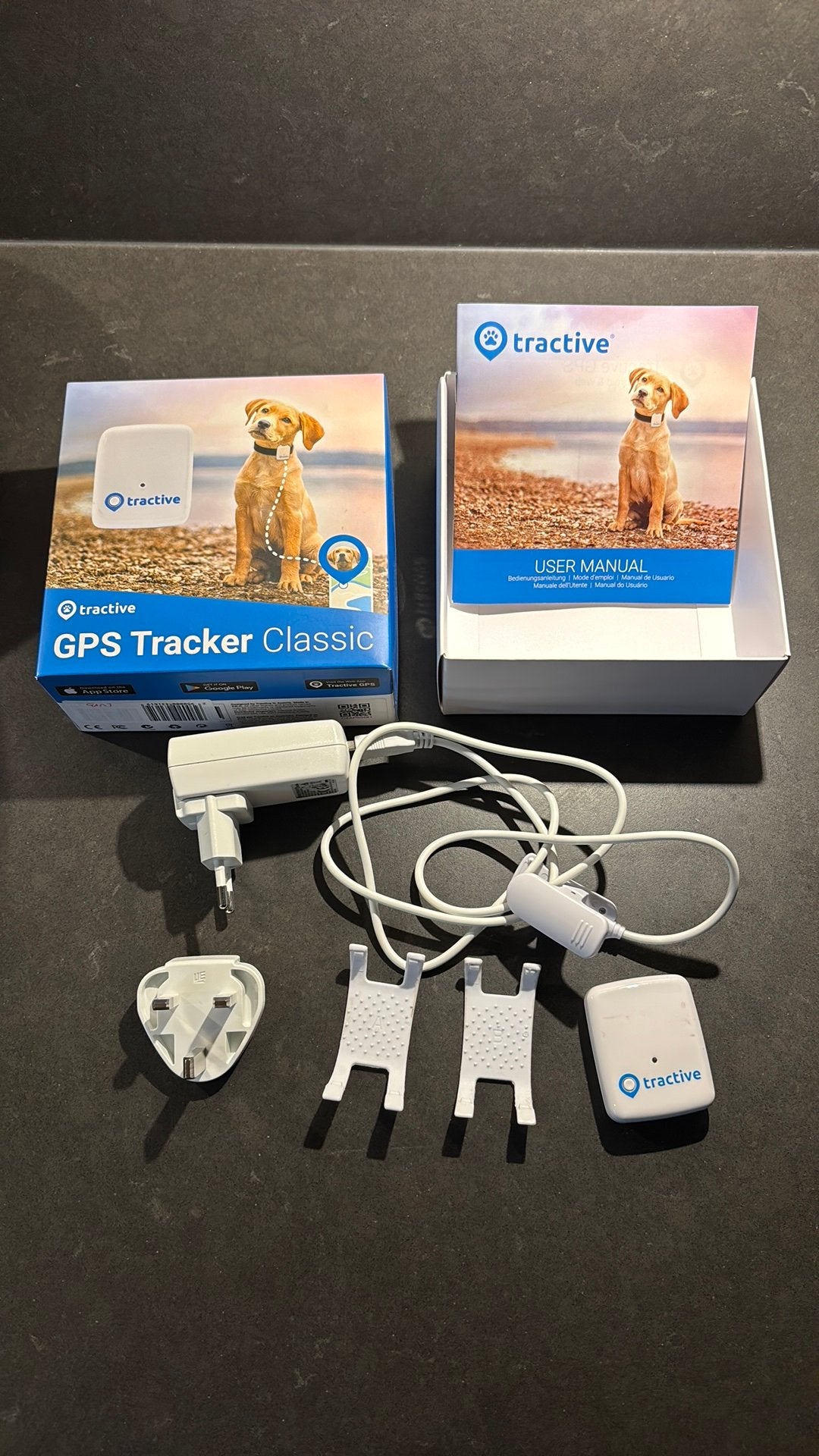 Tractive GPS Tracker Classic huisdieren GPS, Ophalen of Verzenden, Zo goed als nieuw