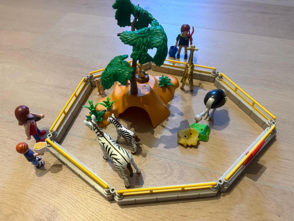 Playmobil Wilde Dieren Park 5968 - Compleet en Netjes, Ophalen of Verzenden, Zo goed als nieuw, Complete set