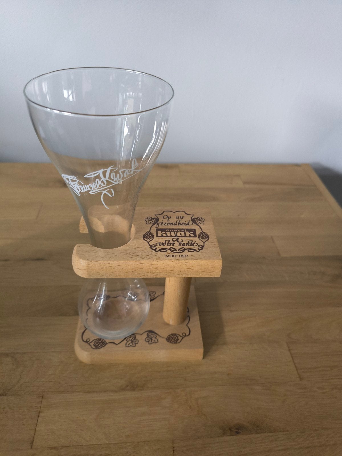 kwak glas, Ophalen of Verzenden, Zo goed als nieuw