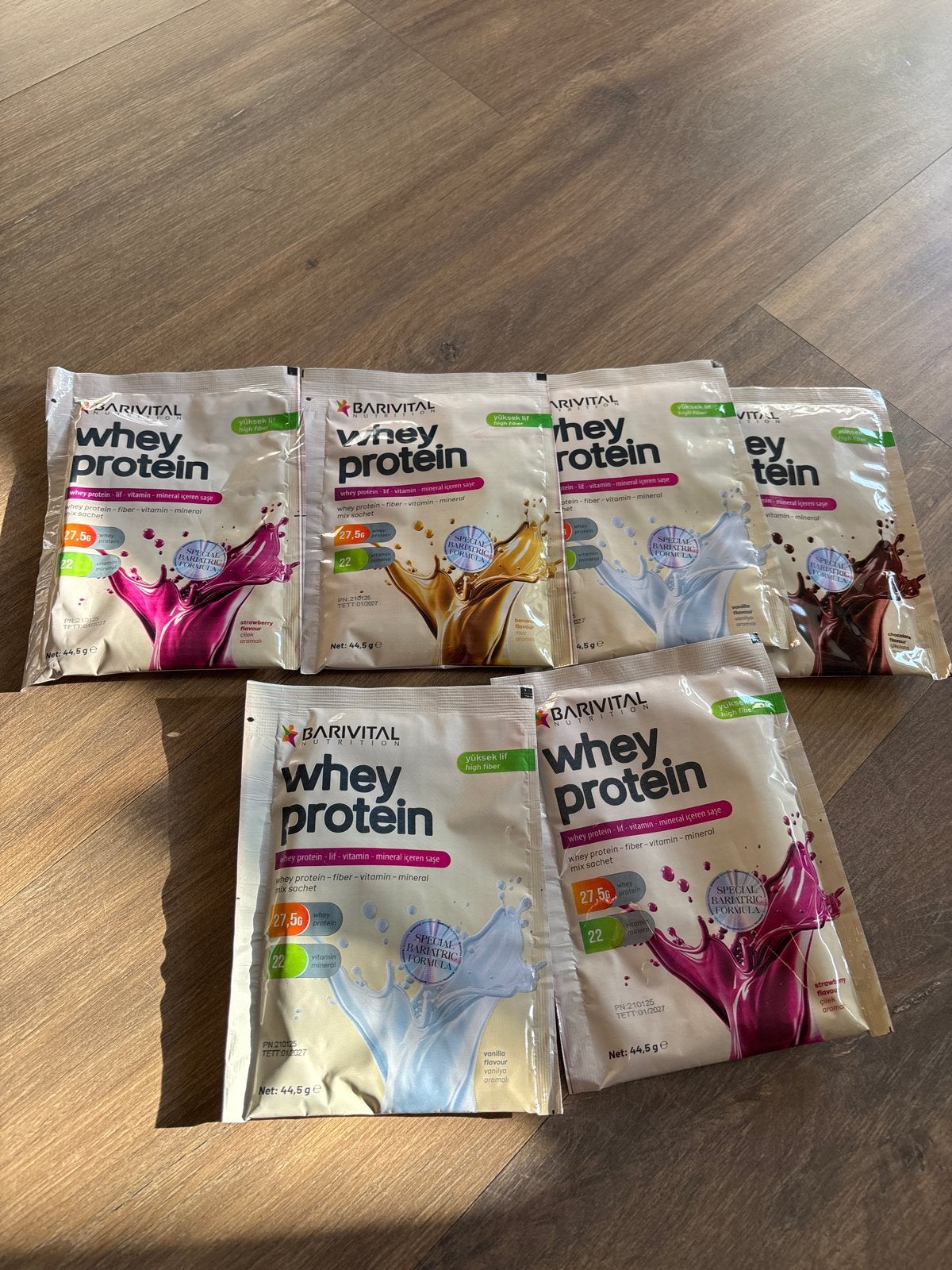 Barivital Whey Proteïne Poeders - Diverse Smaken, Sport en Fitness, Gezondheidsproducten en Wellness, Ophalen of Verzenden, Nieuw