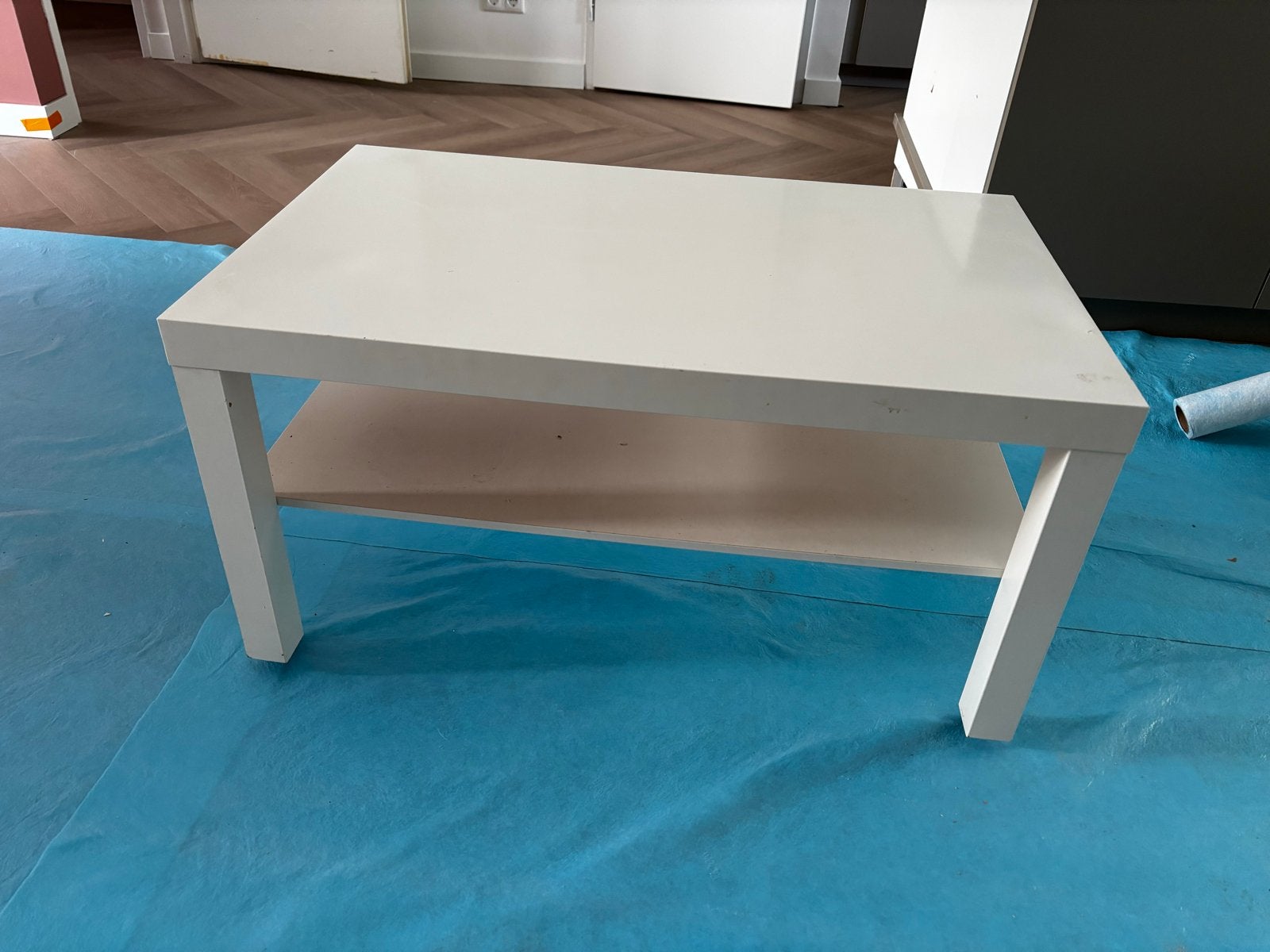 Dit weekend gratis ophalen IKEA Lack salontafel, Ophalen, Gebruikt, Rechthoekig, Overige houtsoorten