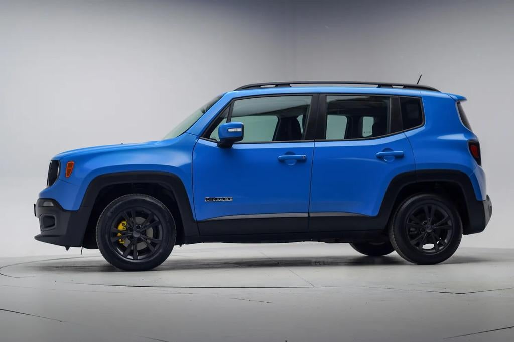 Jeep Renegade 1.4 MultiAir Longitude [ Cruise control Airco, 136 pk, Gebruikt, 4 cilinders, Blauw