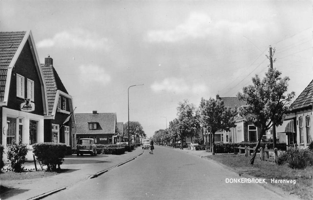 703-039-017 Donkerbroek Herenweg, Verzenden, Voor 1920, Friesland