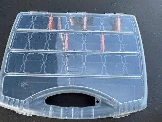 Opberg box, Ophalen of Verzenden, Gebruikt, Koffer of Tas