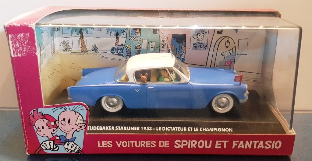 Robbedoes en Kwabbernoot "Studebaker Starliner 1953 ", Verzamelen, Verzenden, Guust of Robbedoes, Nieuw, Beeldje of Figuurtje