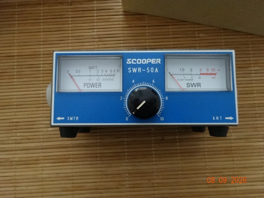 SWR-meter Scooper, Ophalen, Zo goed als nieuw