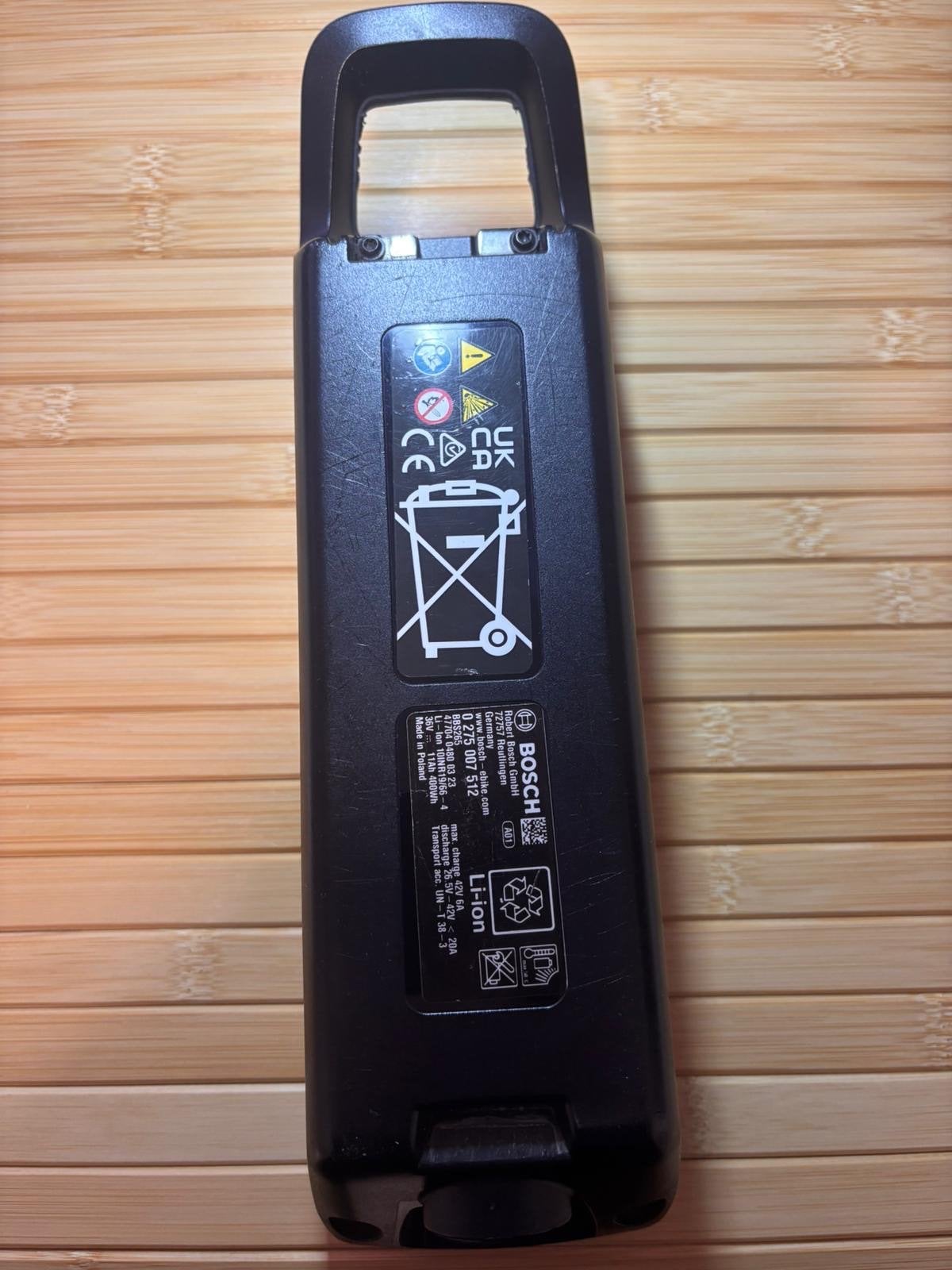 Bosch PowerPack 400 E-bike Accu 36V 11Ah 400Wh, Ophalen of Verzenden, Gebruikt