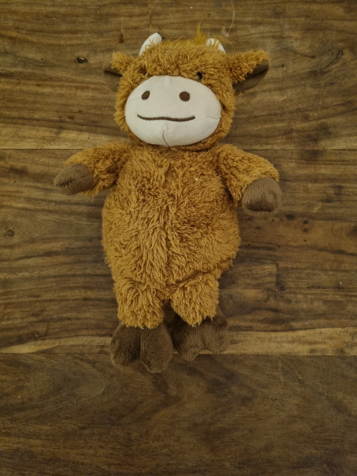 Warmte knuffel koetje, Ophalen of Verzenden, Zo goed als nieuw, Bruin, Overige typen
