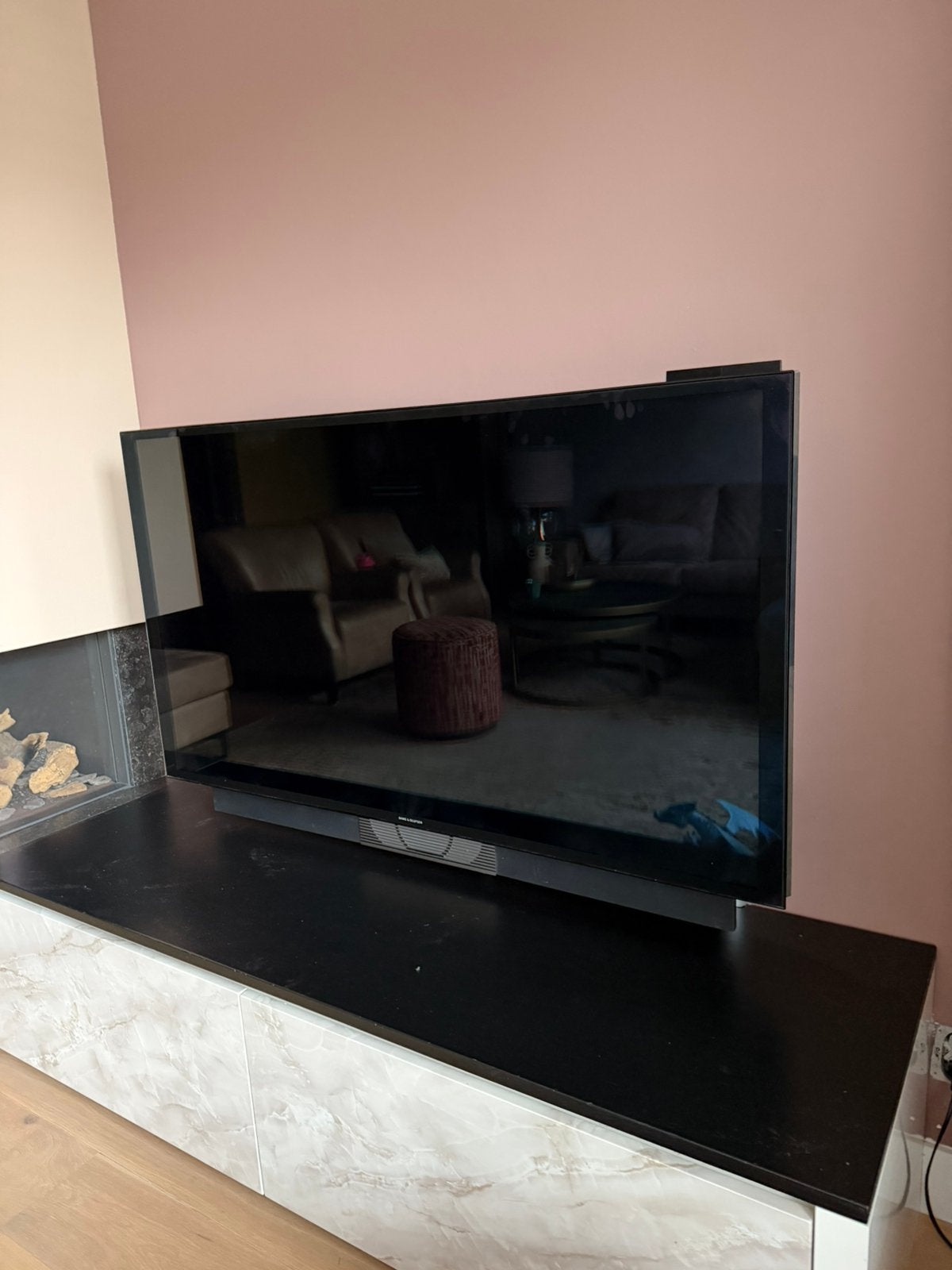 B&O BeoVision Avant 55 inch (videokaart defect), 50 Hz, Ophalen, Overige merken, Niet werkend