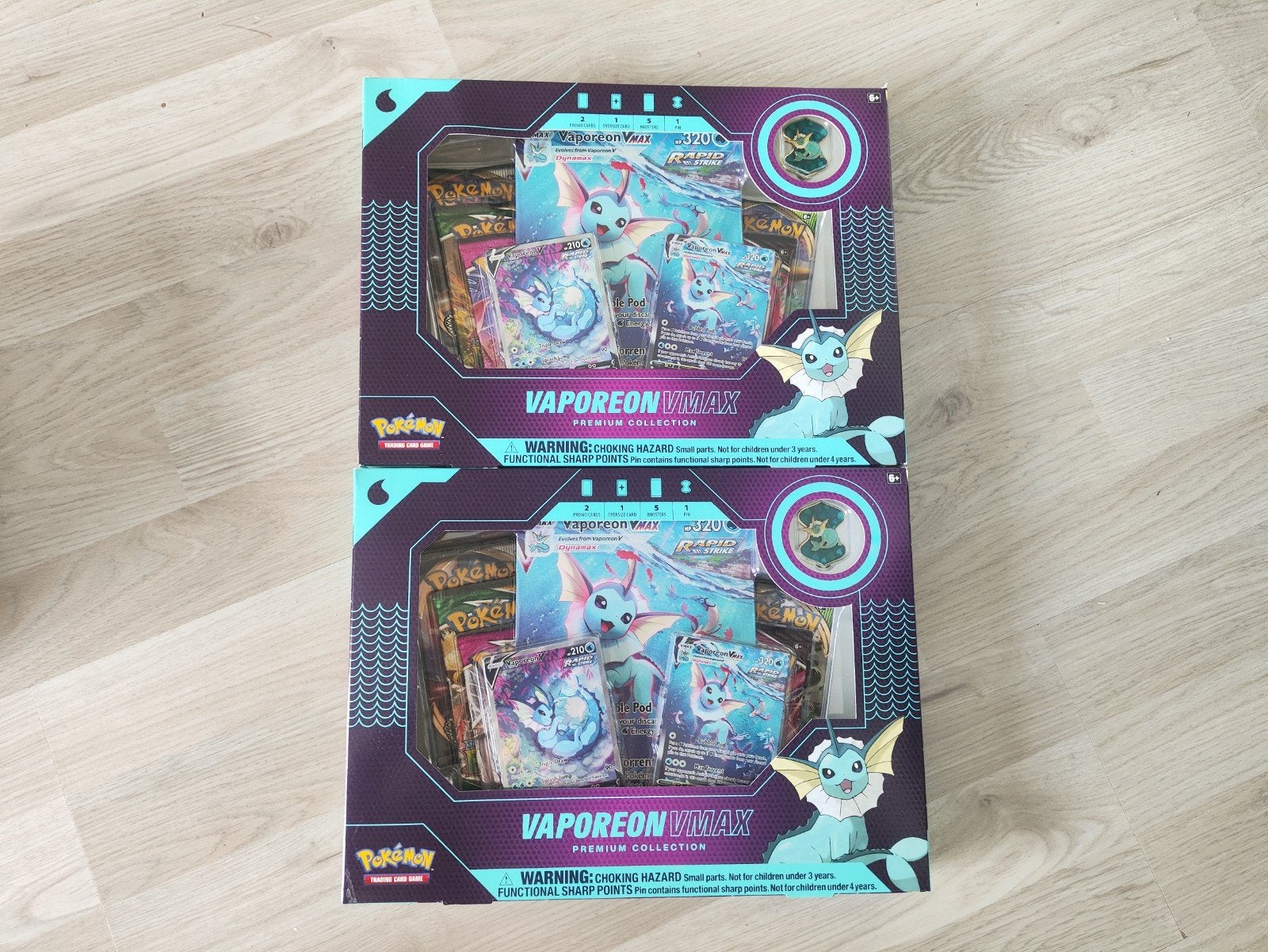 Pokémon Vaporeon VMAX Premium Collection Box, Ophalen of Verzenden, Nieuw, Overige typen