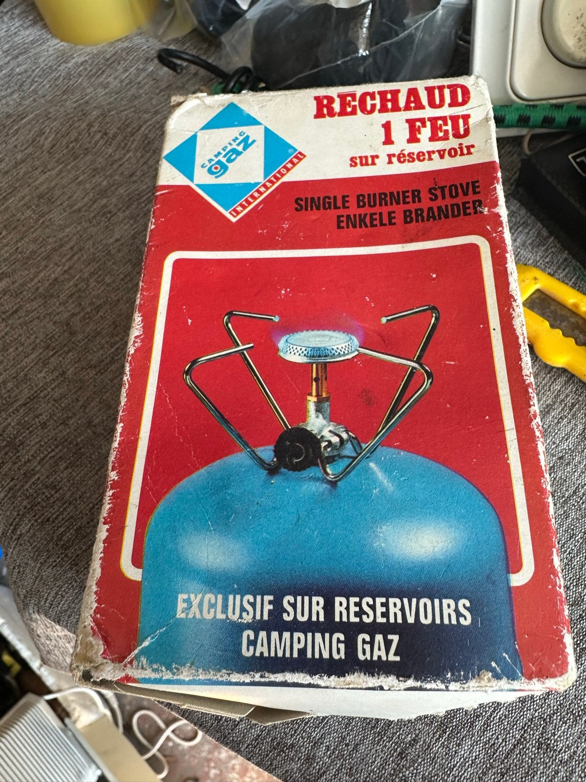 Vintage Campingaz Rechaud 1 Feu Gasbrander - Nieuw in doos, Ophalen of Verzenden, Nieuw
