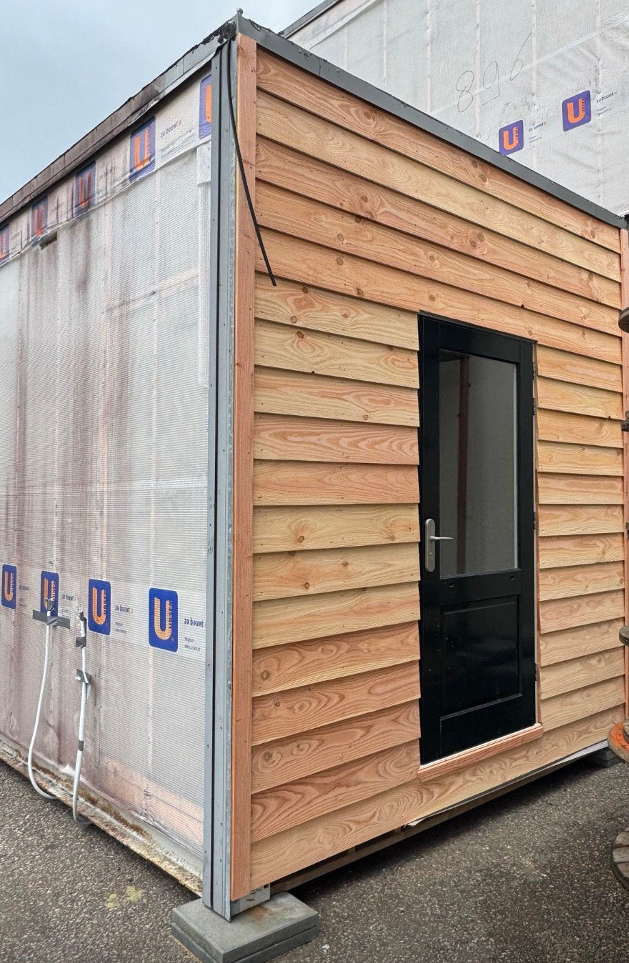 Tiny house 18m2 voor tijdelijke woning, Ophalen, 3 ramen of meer