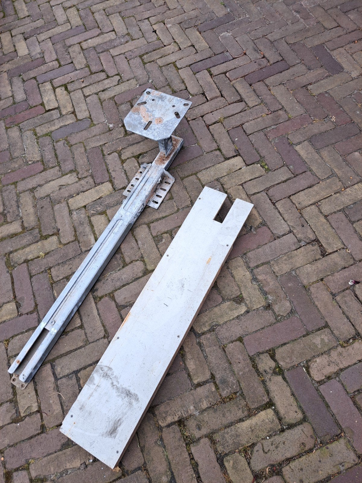 bankschroef rails, Auto diversen, Ophalen