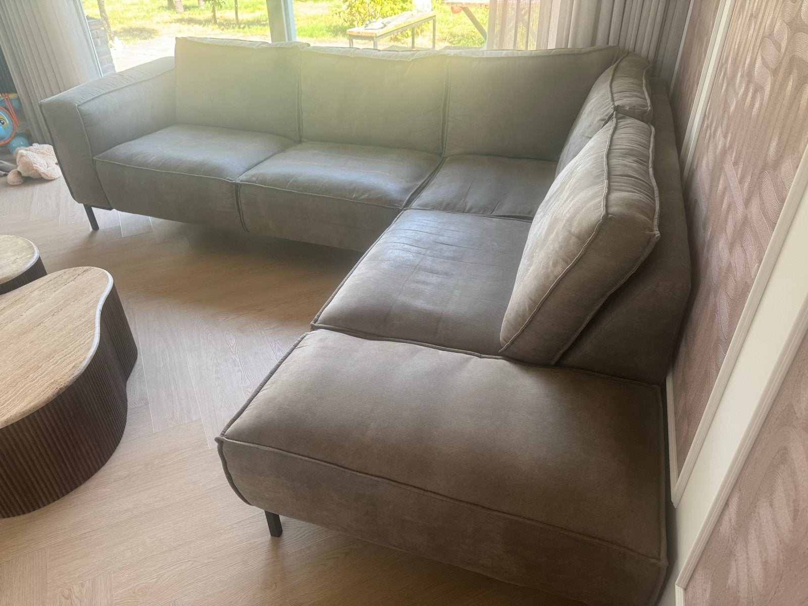 Hoekbank Playa - Comfortabele en ruime bank, Ophalen, 250 tot 300 cm, Gebruikt, Hoekbank